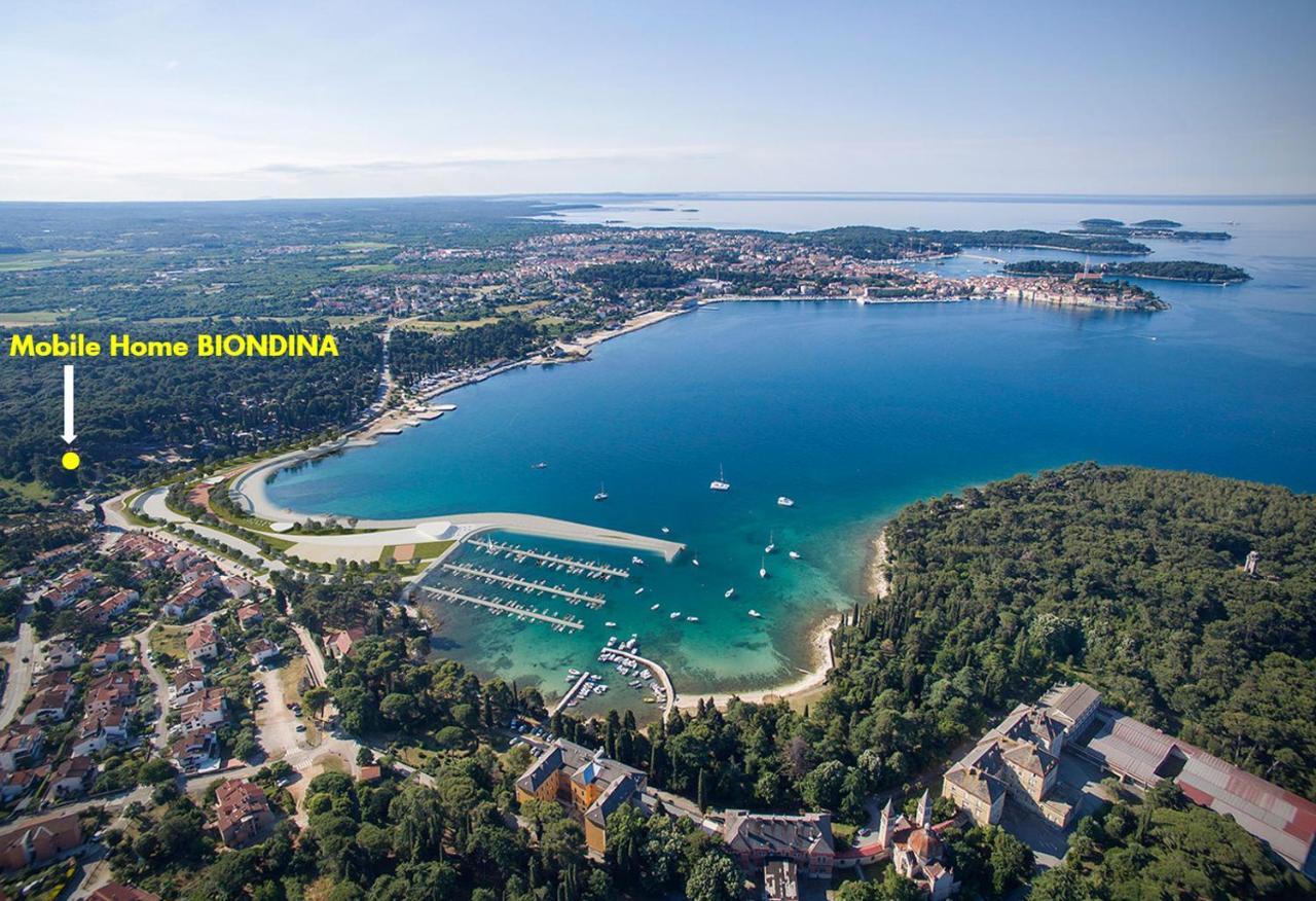 Mobile Home Biondina Camp Porton Nature Hideouts Rovinj Exterior foto